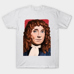 Dutch microbiologist Antonie van Leeuwenhoek illustration T-Shirt